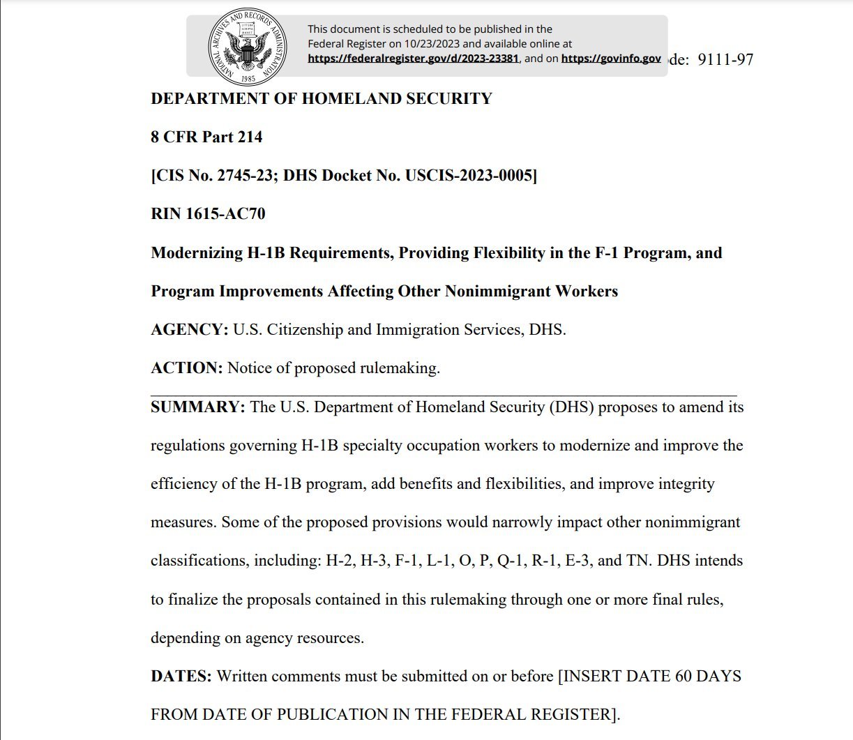 Unique Beneficiary Selection h1b