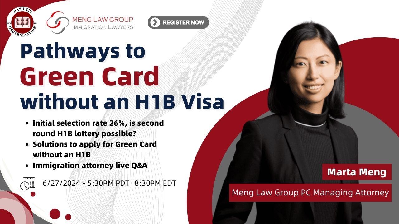 Pathway to Green Card without H1B