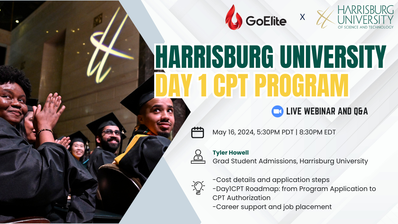 Day 1 CPT Universities Webinar Series - Harrisburg University